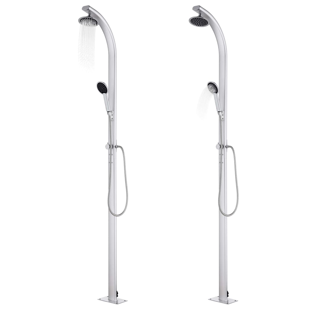 Vrtni tuš 215 cm aluminijski