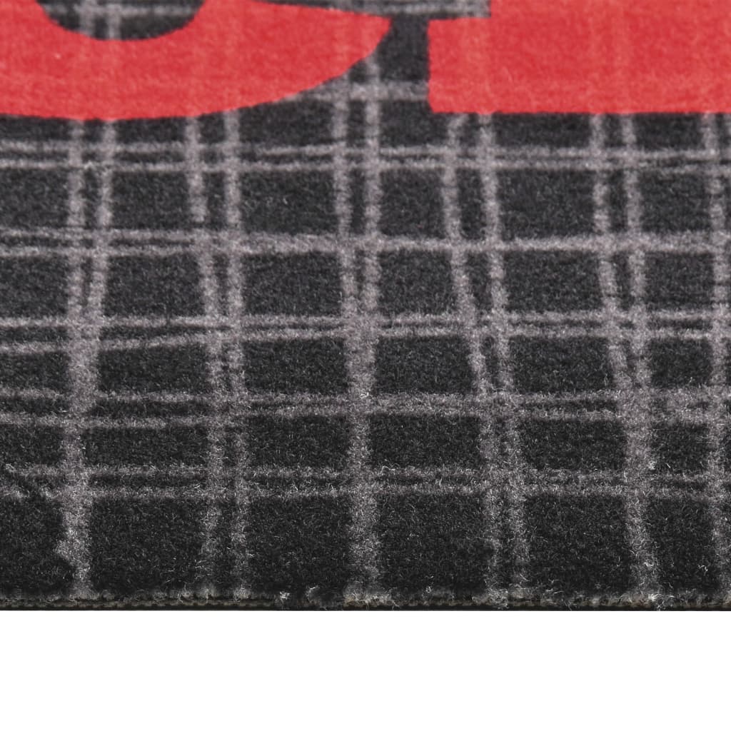 Kuhinjski tepih s natpisom Hot & Spicy perivi 60 x 300 cm