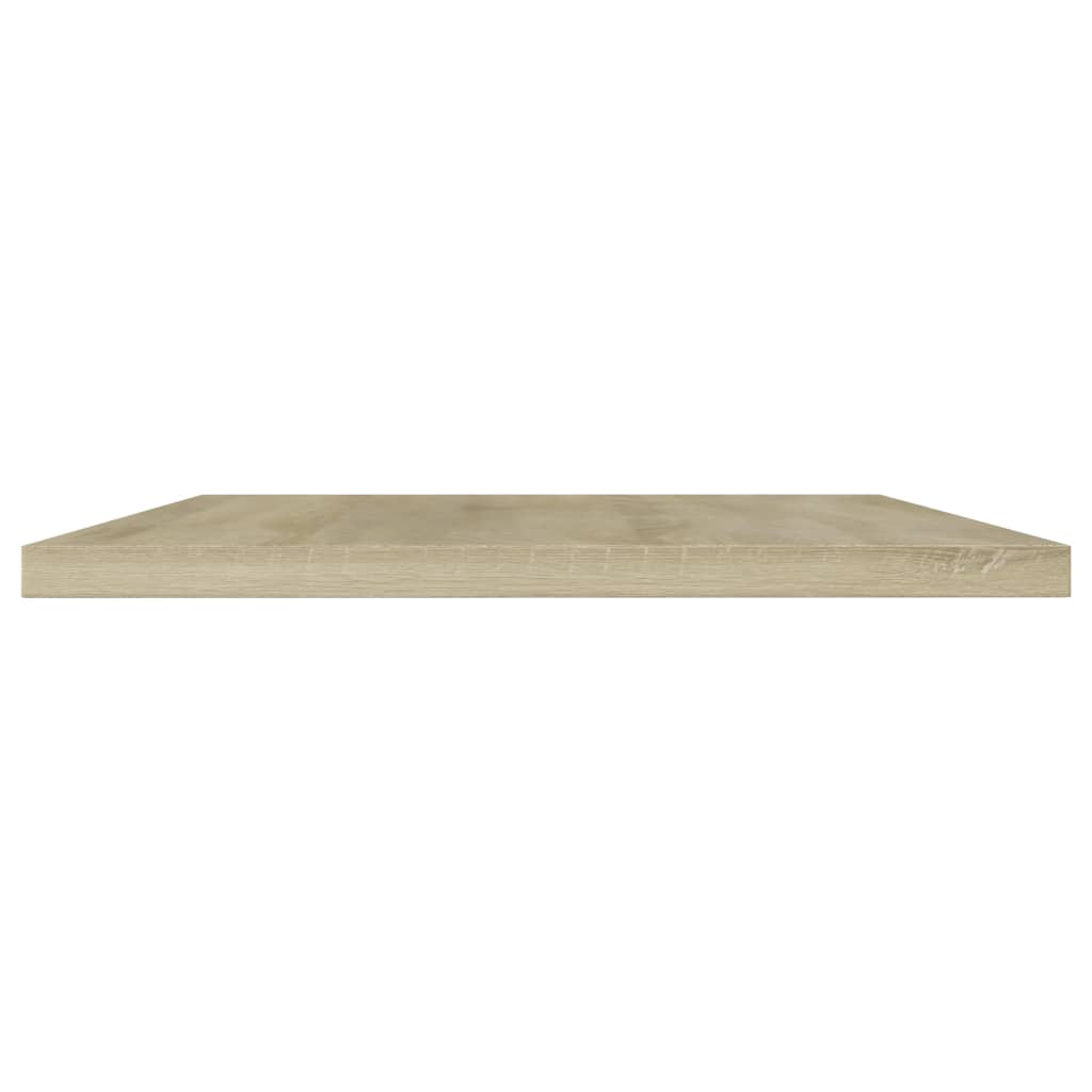 Police za knjige 8 kom boja hrasta sonome 40x30x1,5 cm iverica