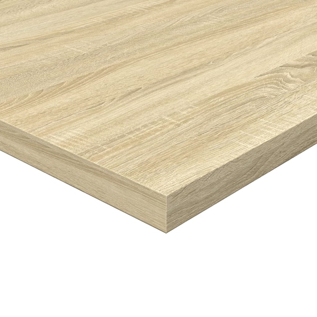 Police za knjige 4 kom boja hrasta sonome 60x30x1,5 cm iverica