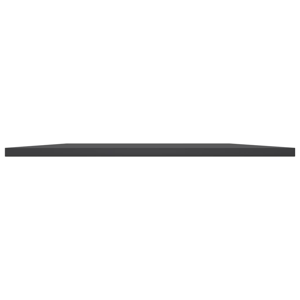 Police za knjige 8 kom sive 80 x 20 x 1,5 cm od iverice