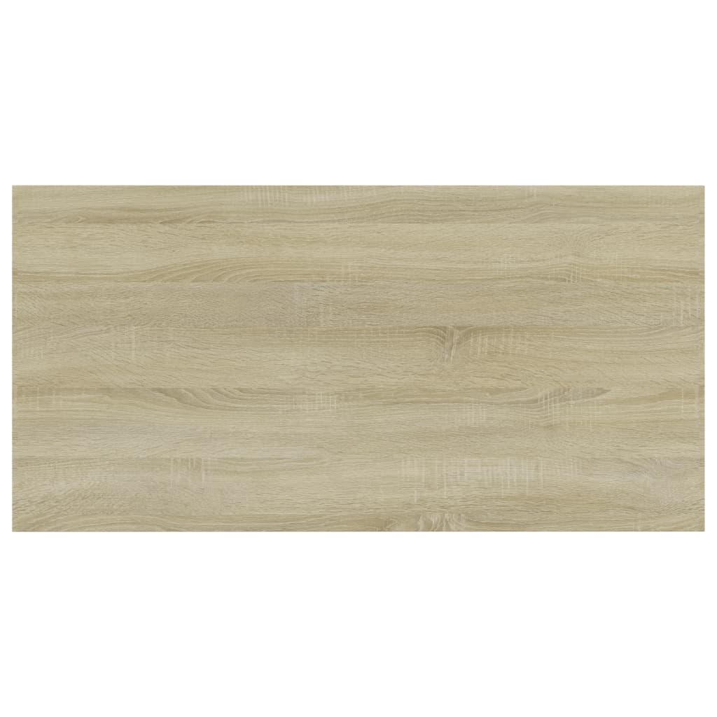 Police za knjige 4 kom boja hrasta sonome 100x50x1,5 cm iverica