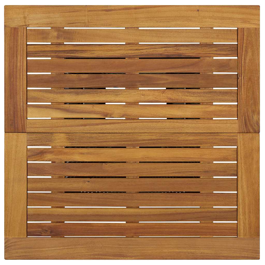 5-dijelni vrtni barski set od poliratana s jastucima crni Crna 80 cm table length