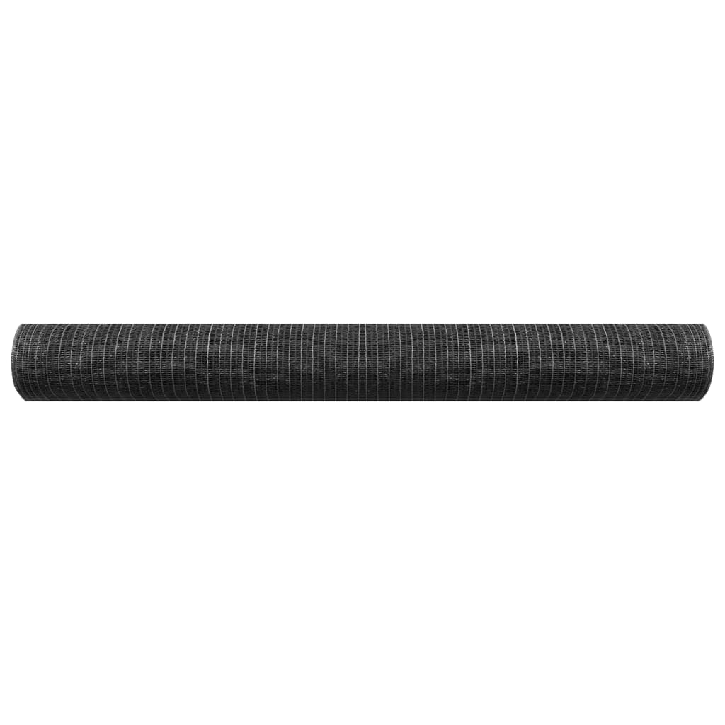 Mreža za privatnost antracit 1,5 x 25 m HDPE 150 g/m²