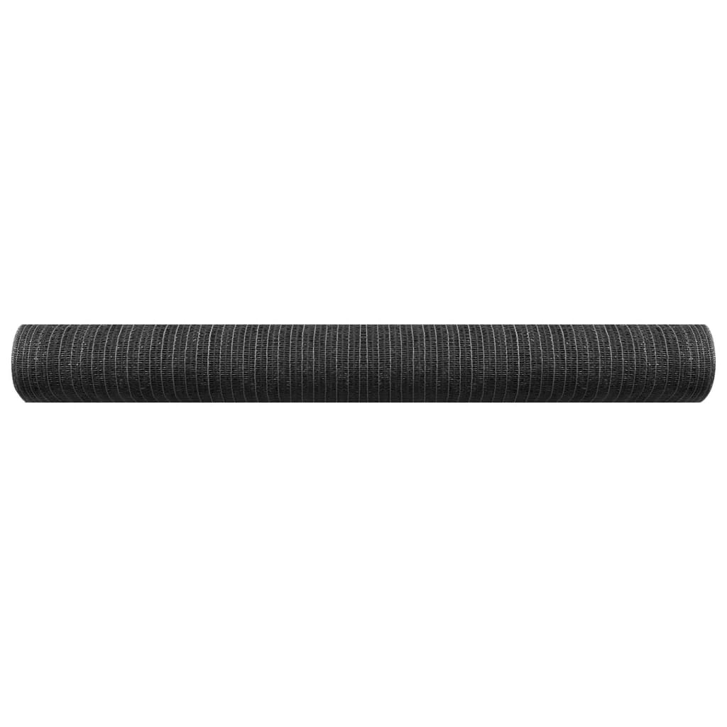 Mreža za privatnost antracit 1,8 x 50 m HDPE 150 g/m²