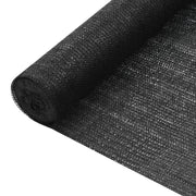 Mreža za privatnost crna 1,8 x 25 m HDPE 75 g/m²