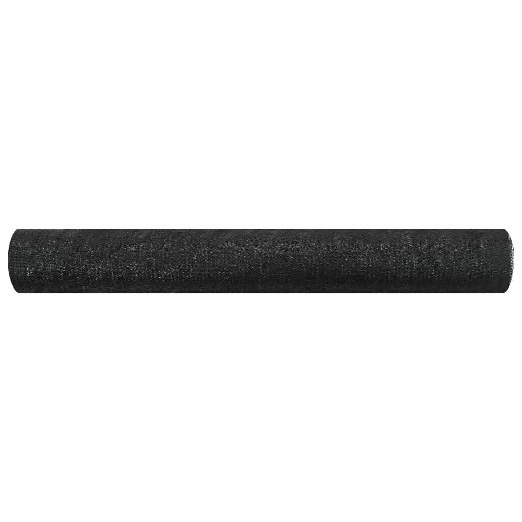 Mreža za privatnost crna 2 x 10 m HDPE 75 g/m²