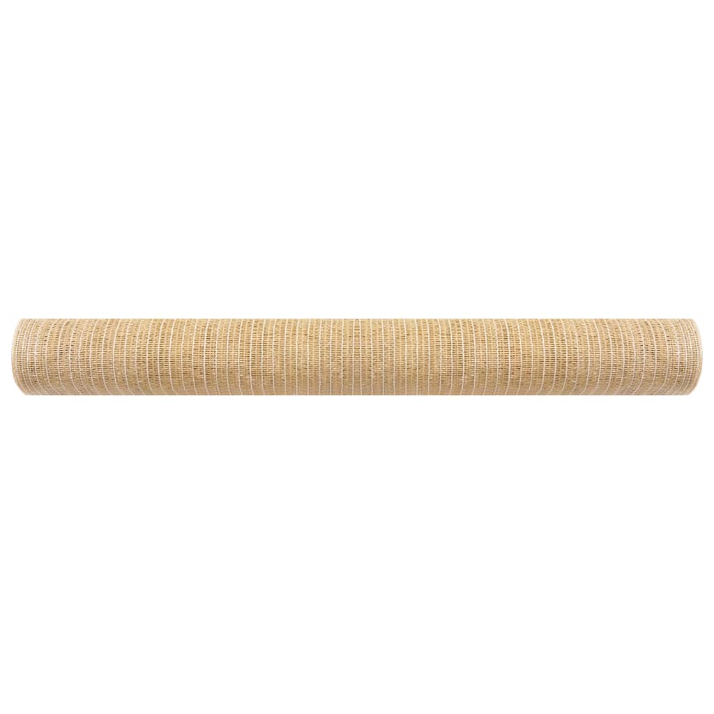 Mreža za privatnost bež 1 x 50 m HDPE 150 g/m²