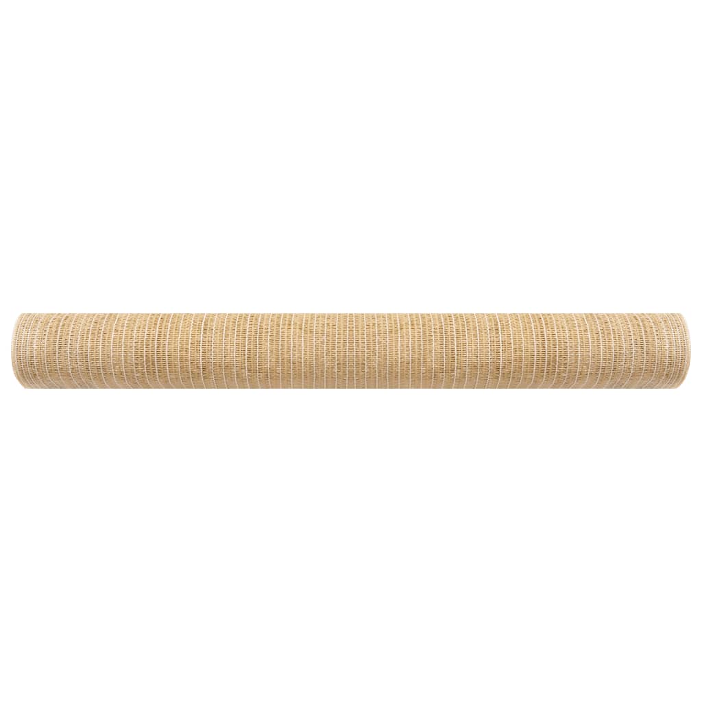 Mreža za privatnost bež 1,5 x 50 m HDPE 150 g/m²