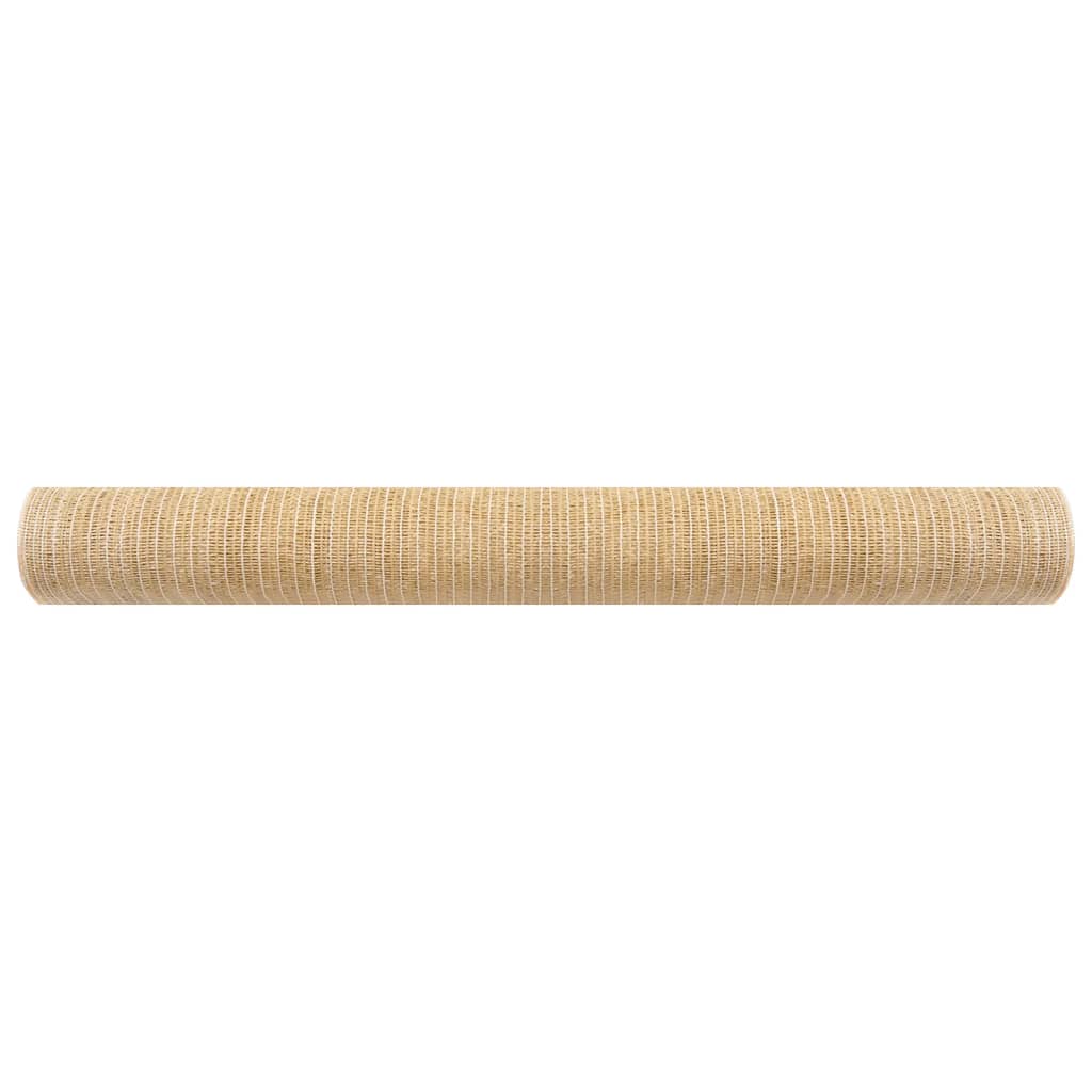 Mreža za privatnost bež 1 x 25 m HDPE 195 g/m²
