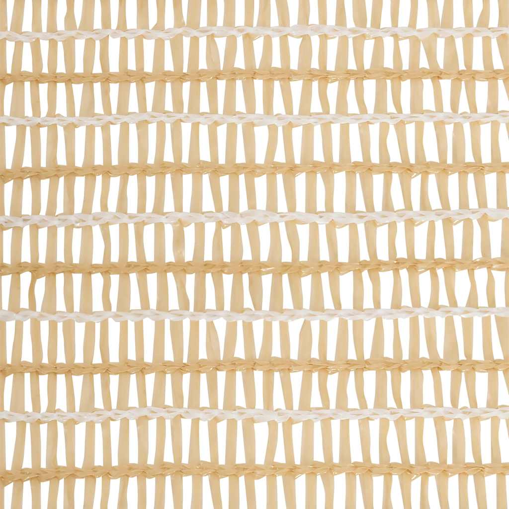 Mreža za privatnost bež 2 x 25 m HDPE 195 g/m²