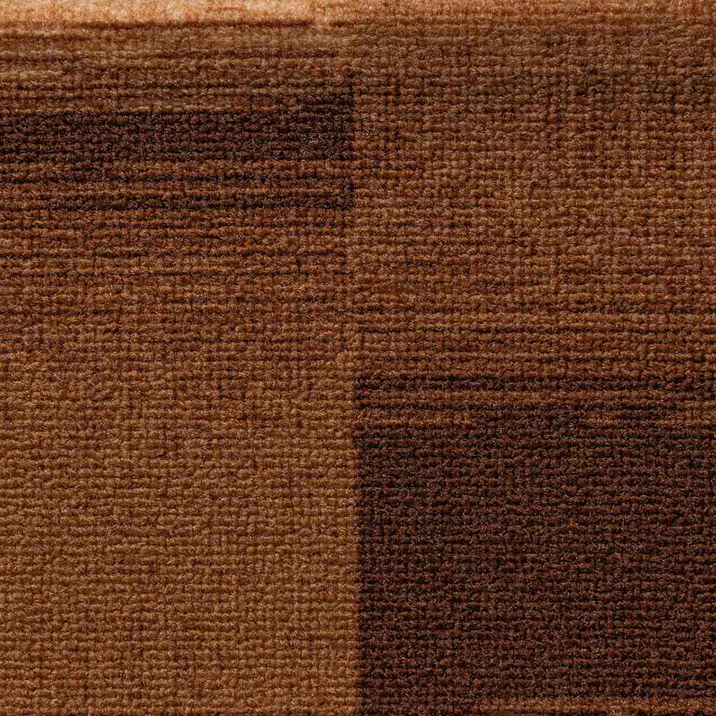Samoljepljivi otirači za stepenice 15 kom 65x21x4 cm smeđi
