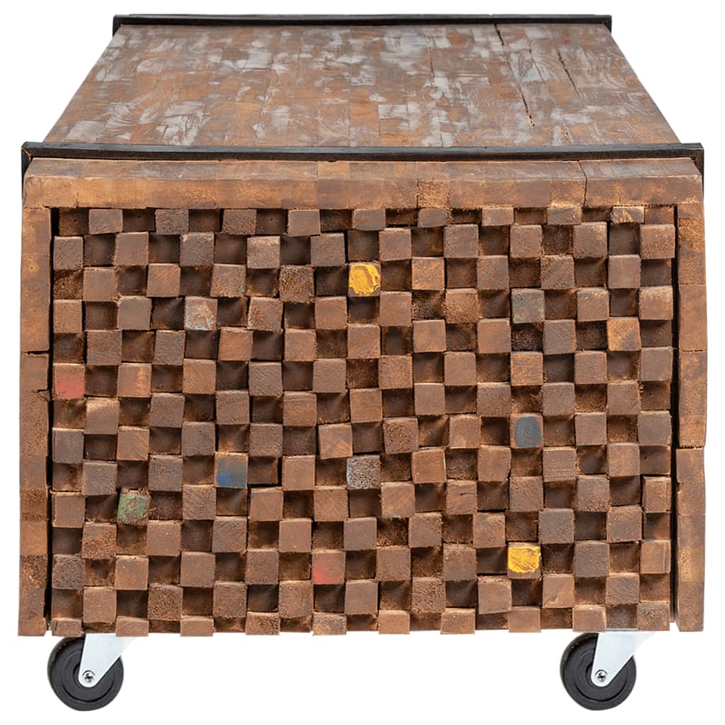 Stolić za kavu 110 x 45 x 38 cm od masivne tikovine