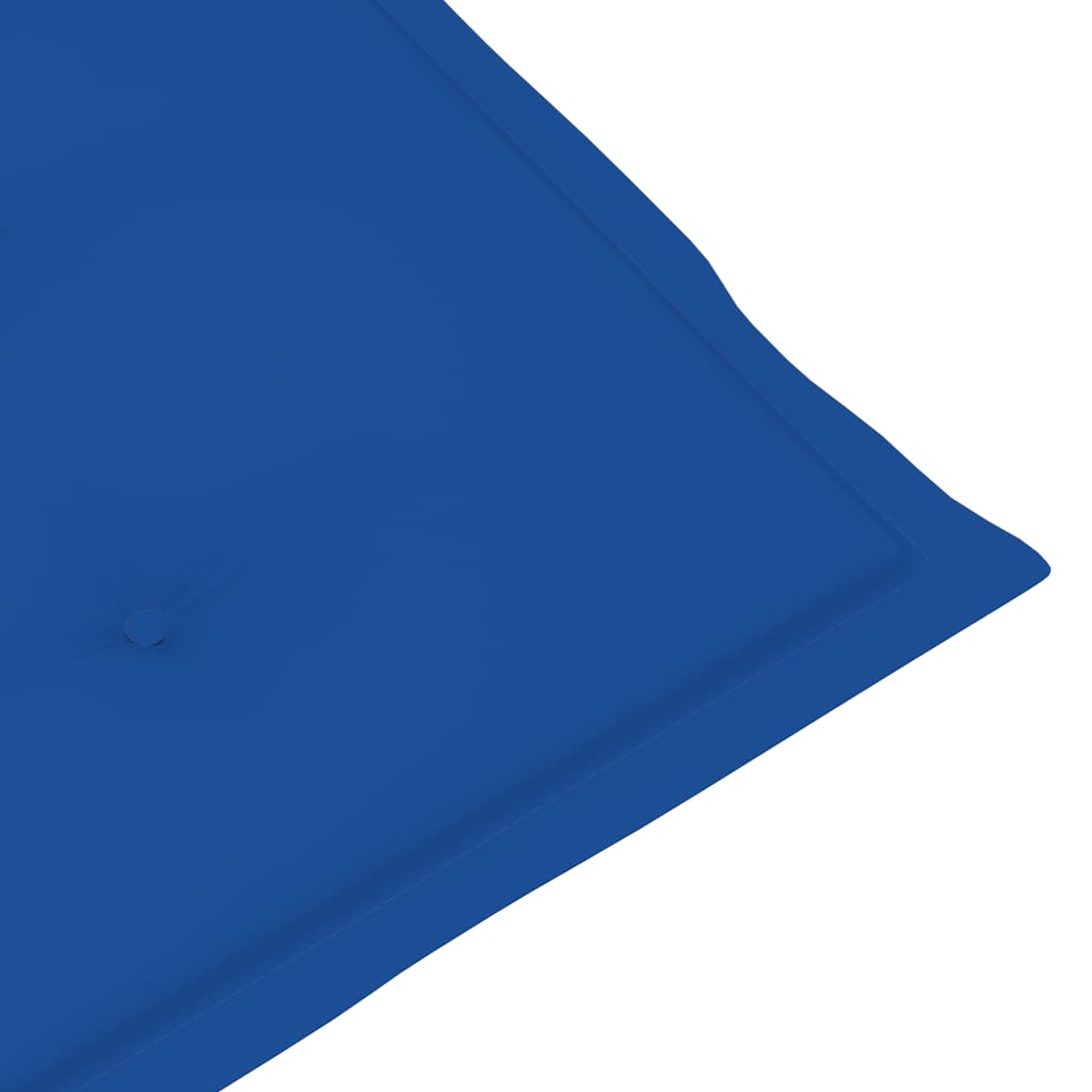 Nagibne vrtne stolice s jastucima 6 kom masivno bagremovo drvo