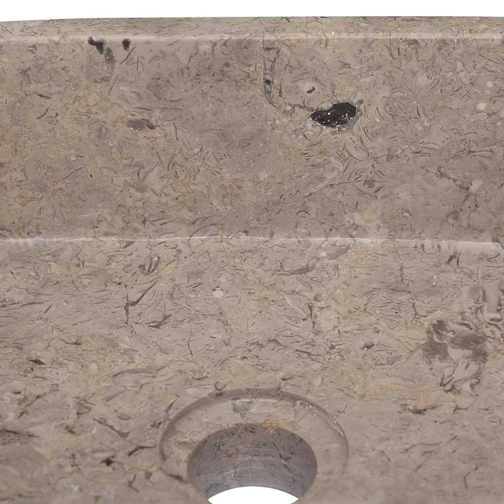 Umivaonik sivi 30 x 30 x 13 cm mramorni