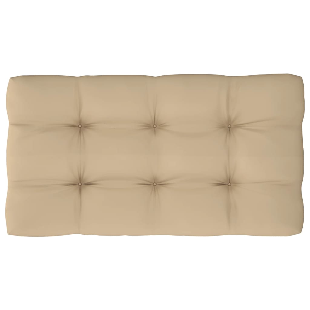 Srednja vrtna sofa od paleta od sivo impregnirane borovine