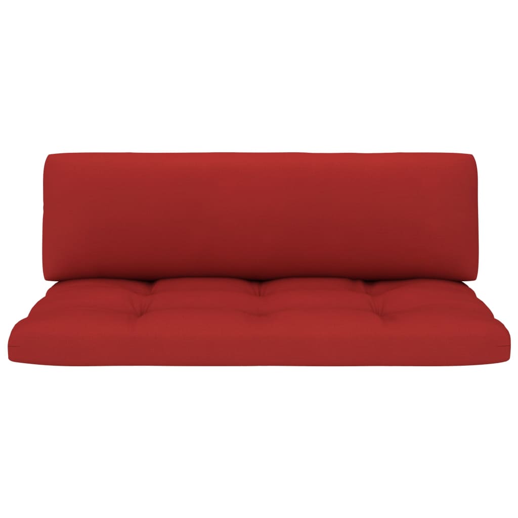 Srednja vrtna sofa od paleta od sivo impregnirane borovine