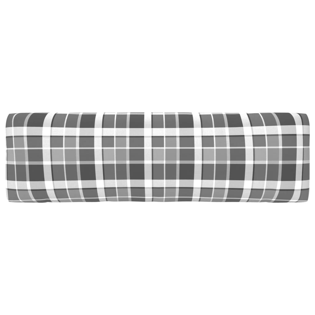 Srednja vrtna sofa od paleta od sivo impregnirane borovine