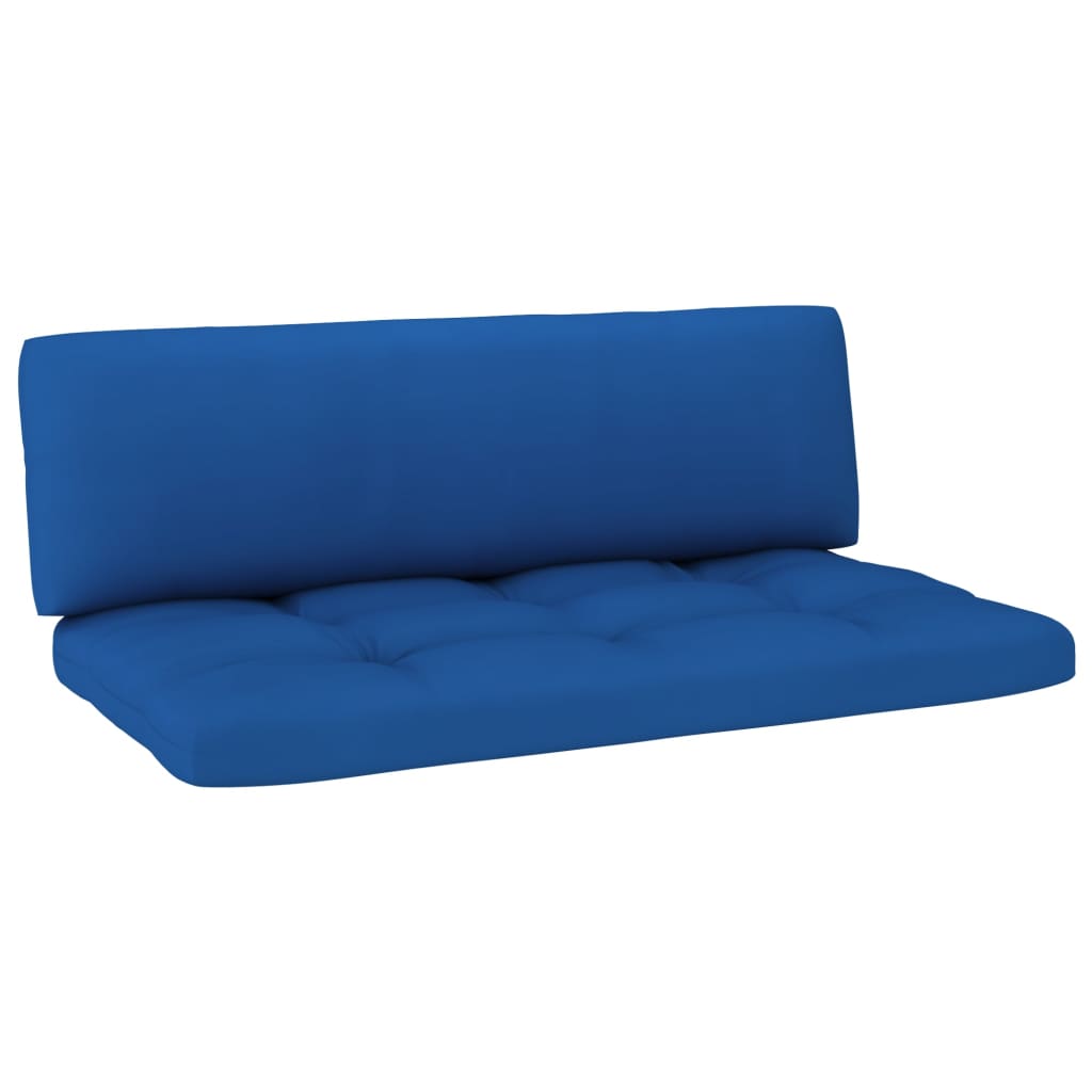 Srednja vrtna sofa od paleta od bijelo impregnirane borovine
