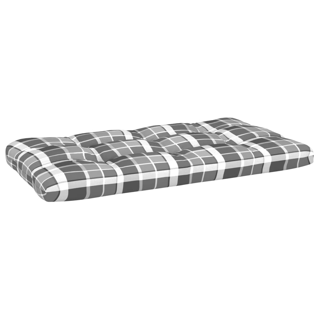 Srednja vrtna sofa od paleta od bijelo impregnirane borovine