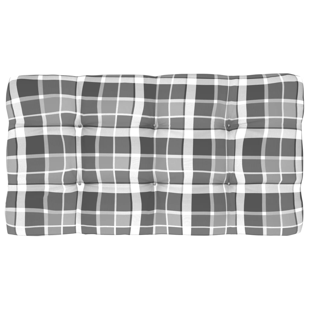 Srednja vrtna sofa od paleta od bijelo impregnirane borovine