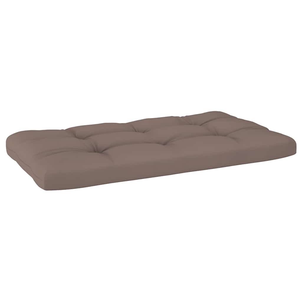 Srednja vrtna sofa od paleta od crno impregnirane borovine