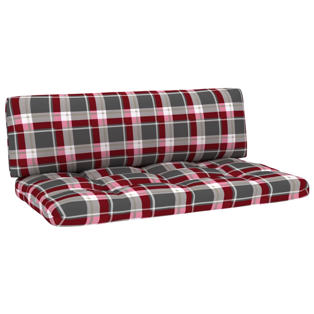 Srednja vrtna sofa od paleta od crno impregnirane borovine