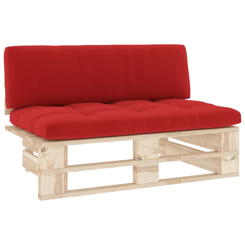 Srednja vrtna sofa od paleta od impregnirane borovine