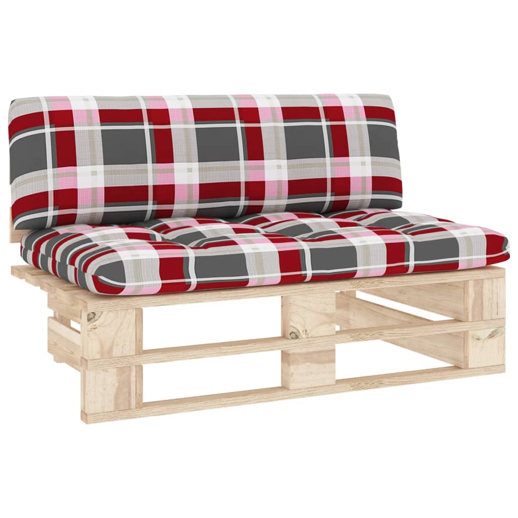 Srednja vrtna sofa od paleta od impregnirane borovine