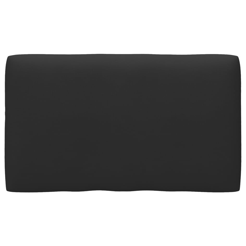 Kutna vrtna sofa od paleta od crno impregnirane borovine