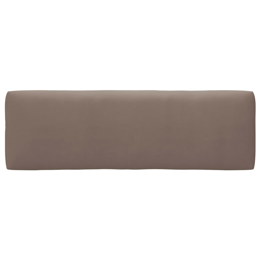 Kutna vrtna sofa od paleta od crno impregnirane borovine