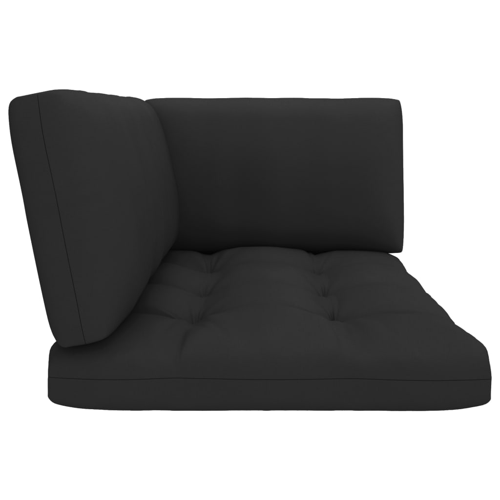 Kutna vrtna sofa od paleta boja meda od impregnirane borovine