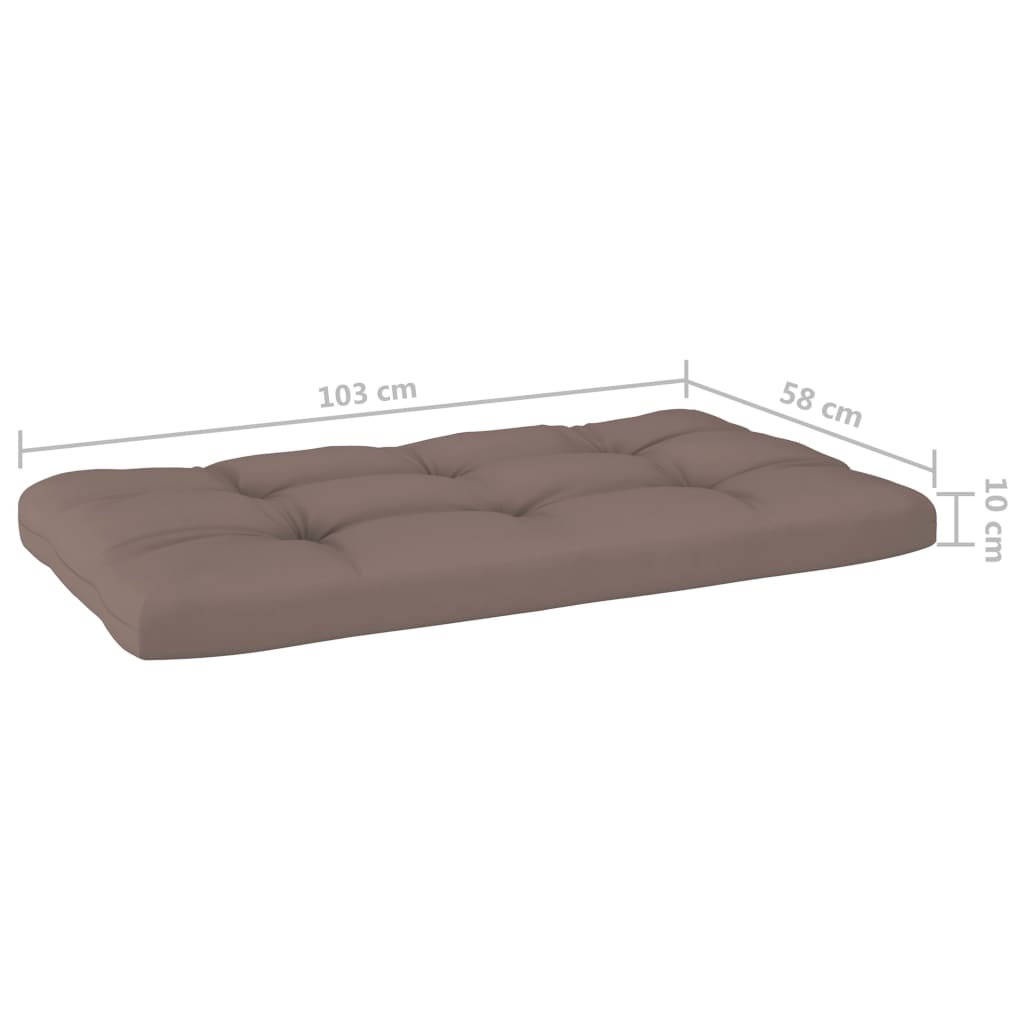 Kutna vrtna sofa od paleta boja meda od impregnirane borovine
