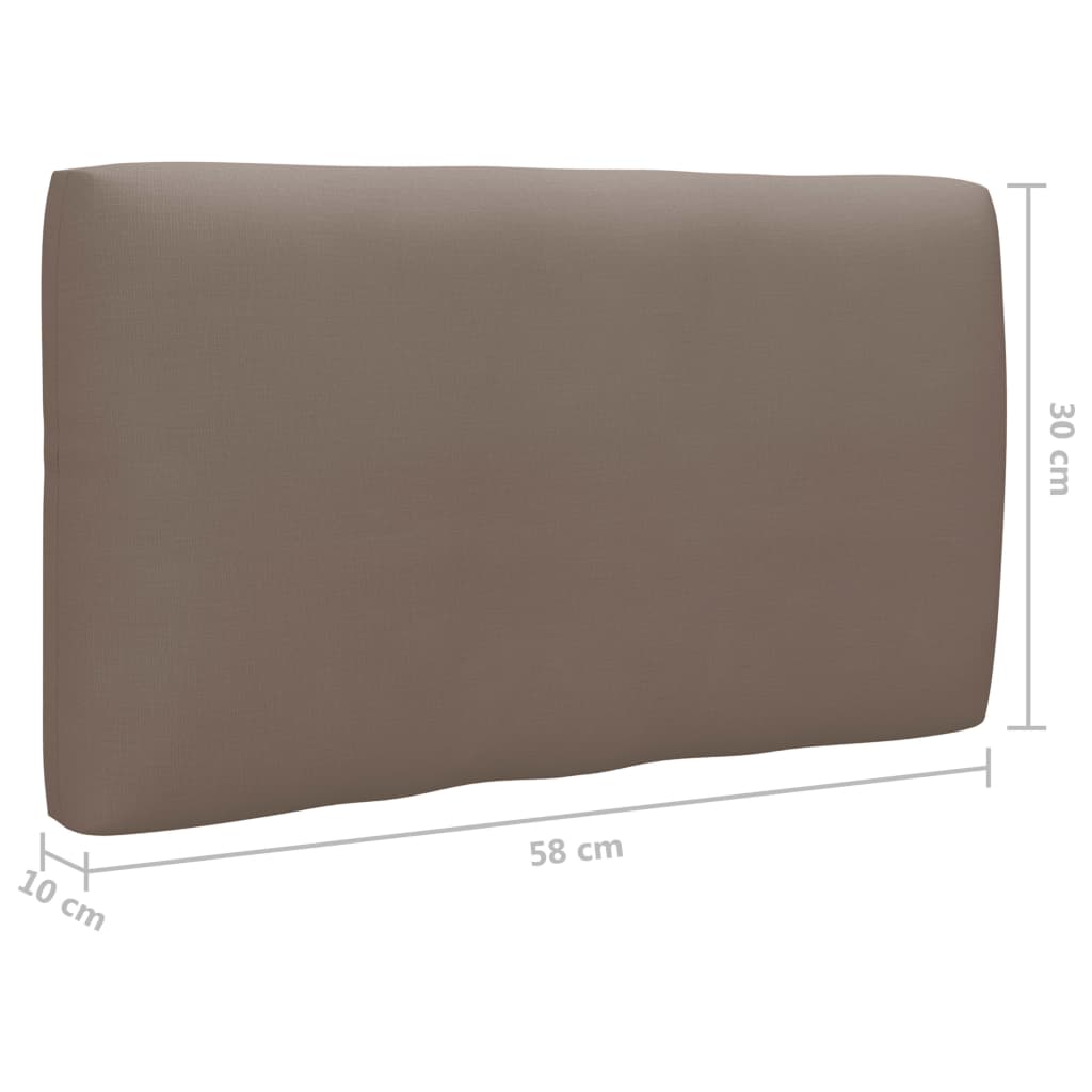 Kutna vrtna sofa od paleta boja meda od impregnirane borovine