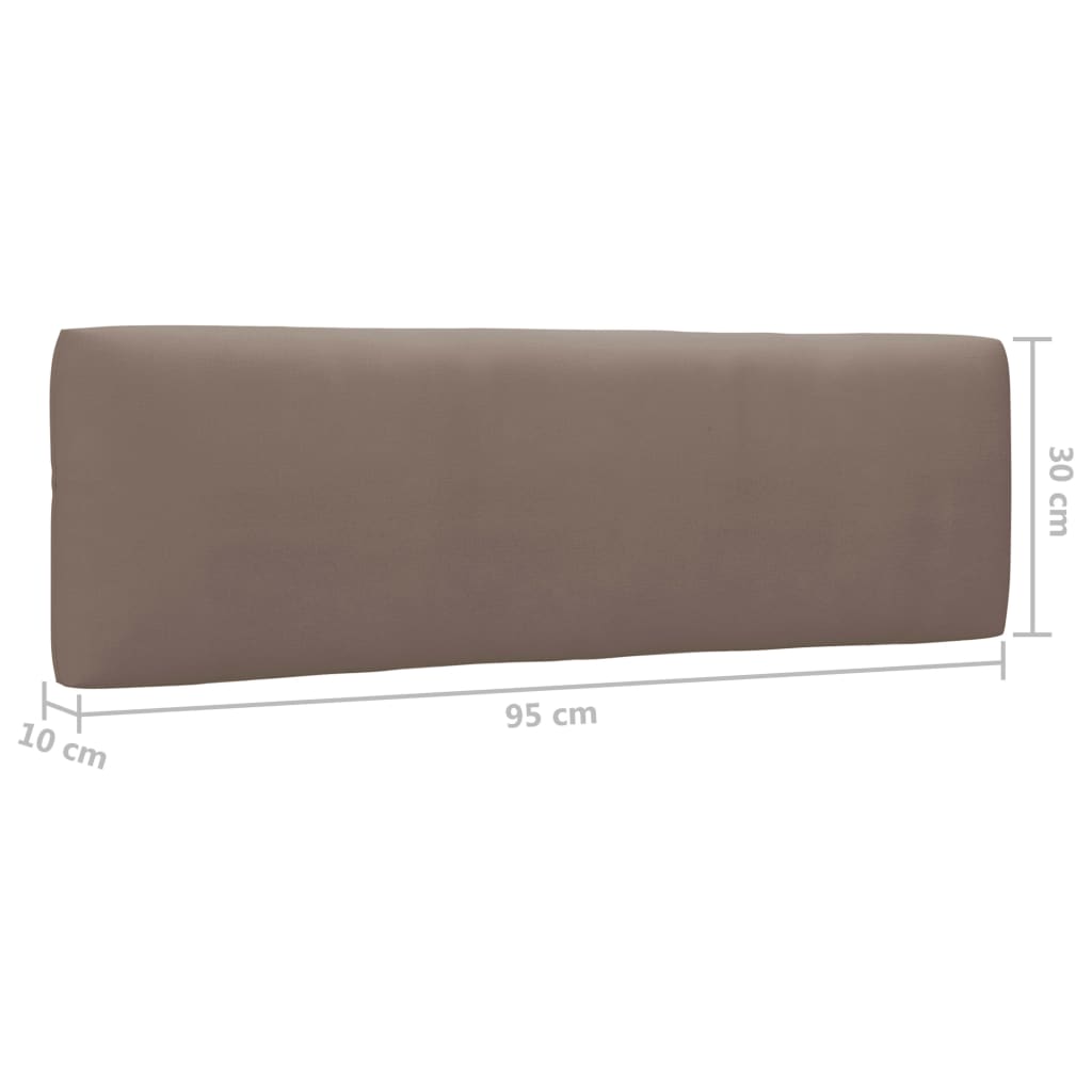Kutna vrtna sofa od paleta boja meda od impregnirane borovine