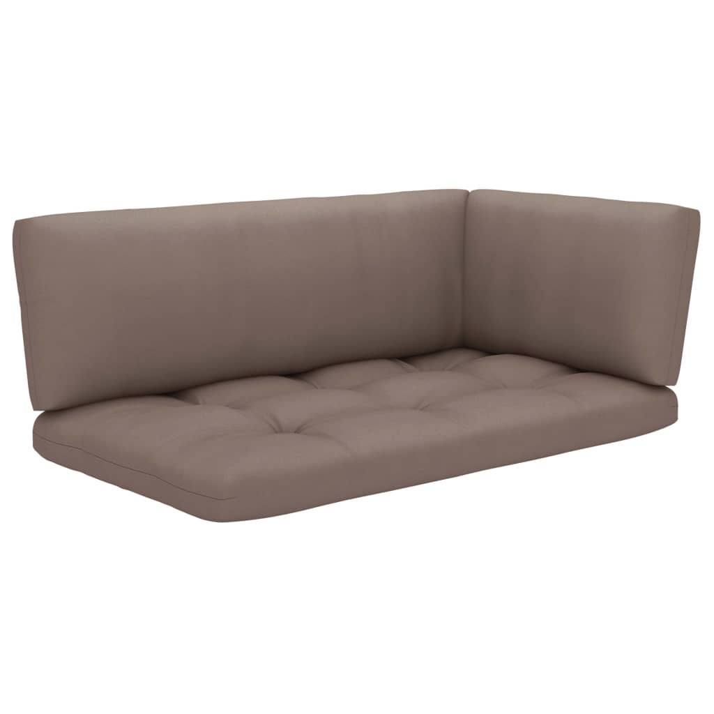 Kutna vrtna sofa od paleta boja meda od impregnirane borovine