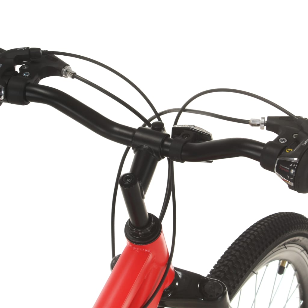 Brdski bicikl 21 brzina kotači od 27,5 " okvir od 38 cm crveni