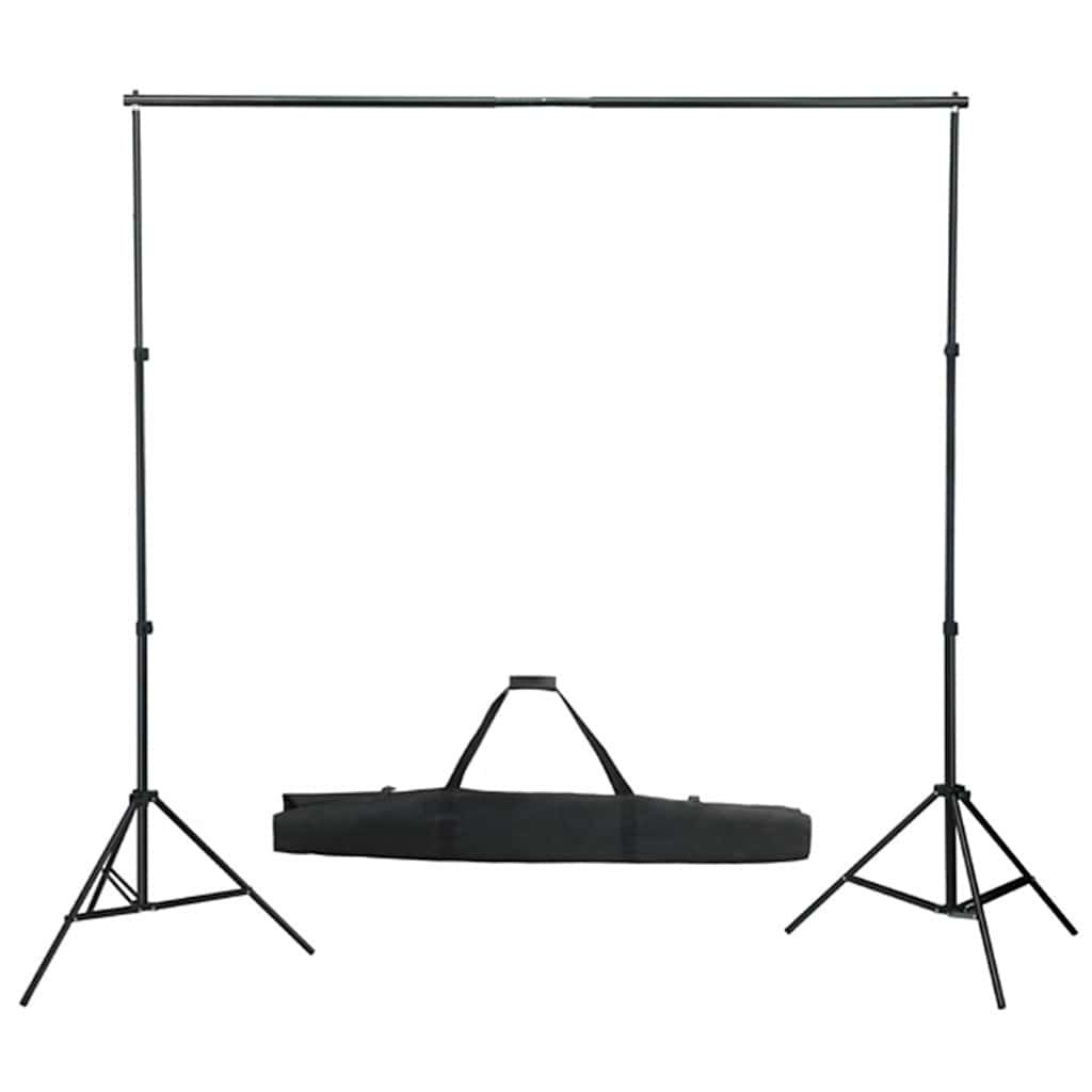 Fotografska oprema sa softboxovima, pozadinom i reflektorom Crna 500 x 300 cm