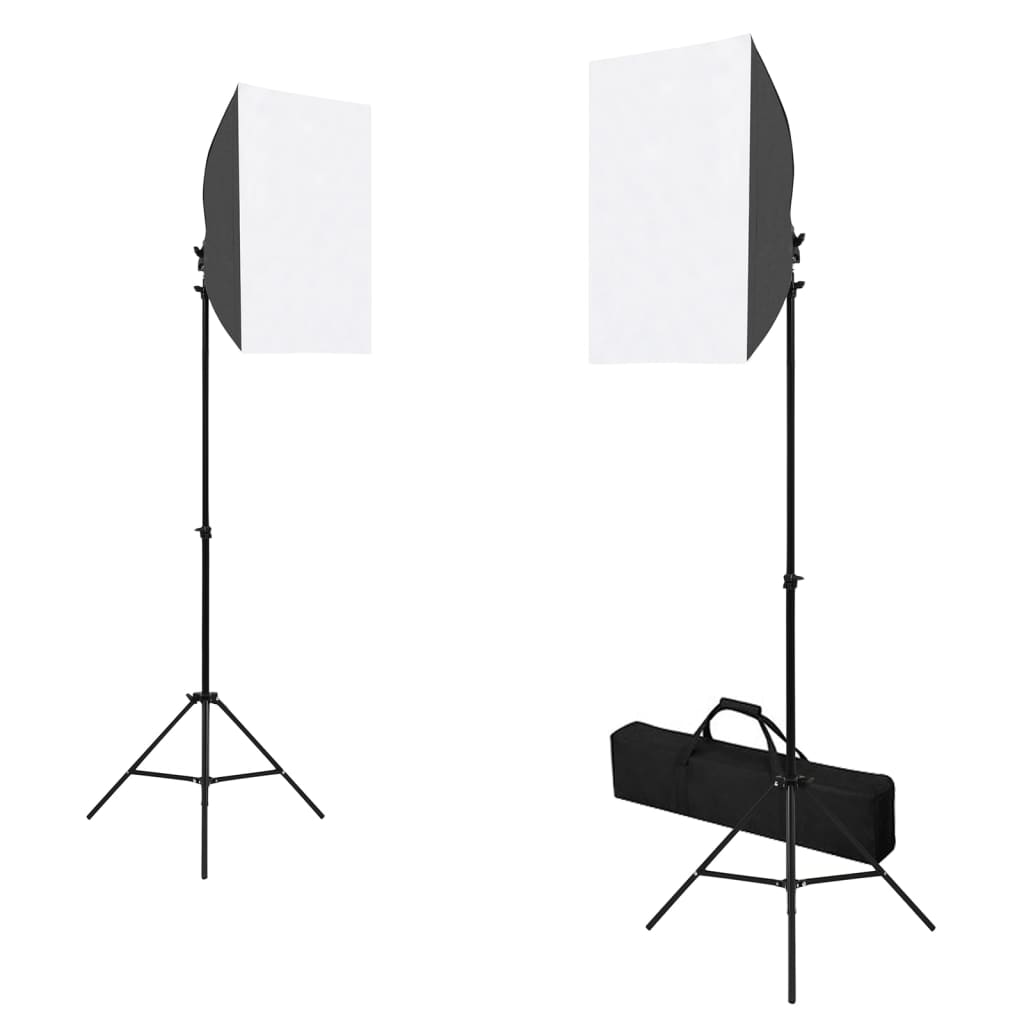 Fotografska oprema sa svjetlima softbox i reflektorom