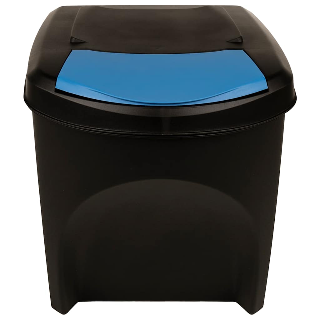 Složive kante za otpad 3 kom antracit 75 L