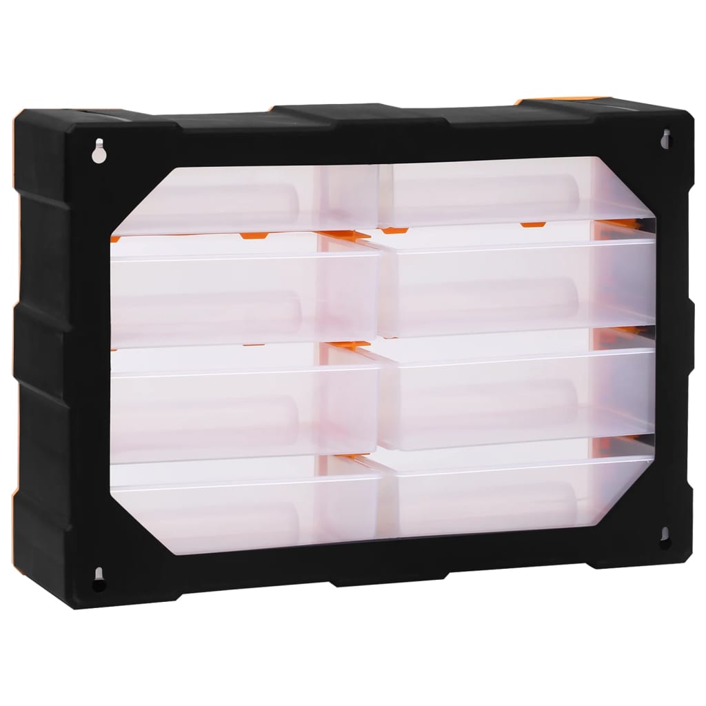 Organizator s 8 velikih ladica 52 x 16 x 37 cm