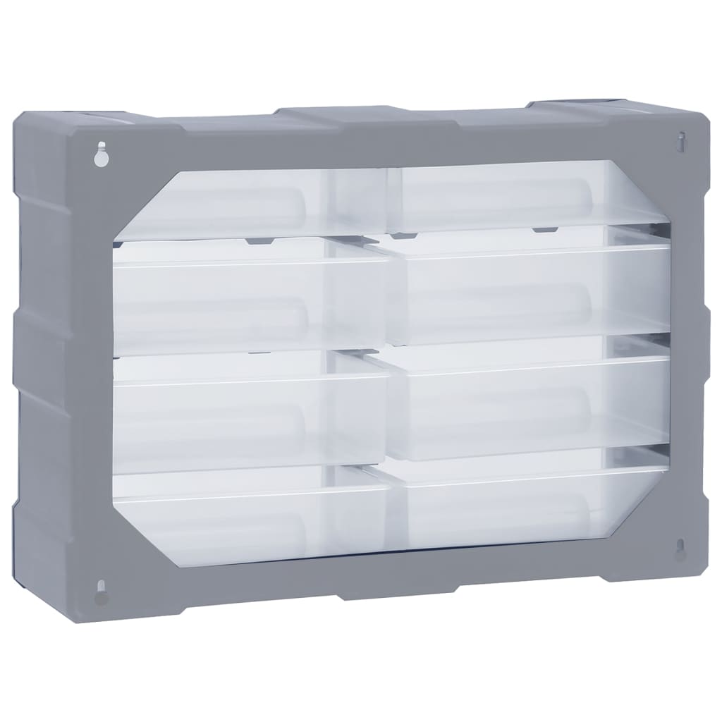 Organizator s 8 velikih ladica 52 x 16 x 37 cm