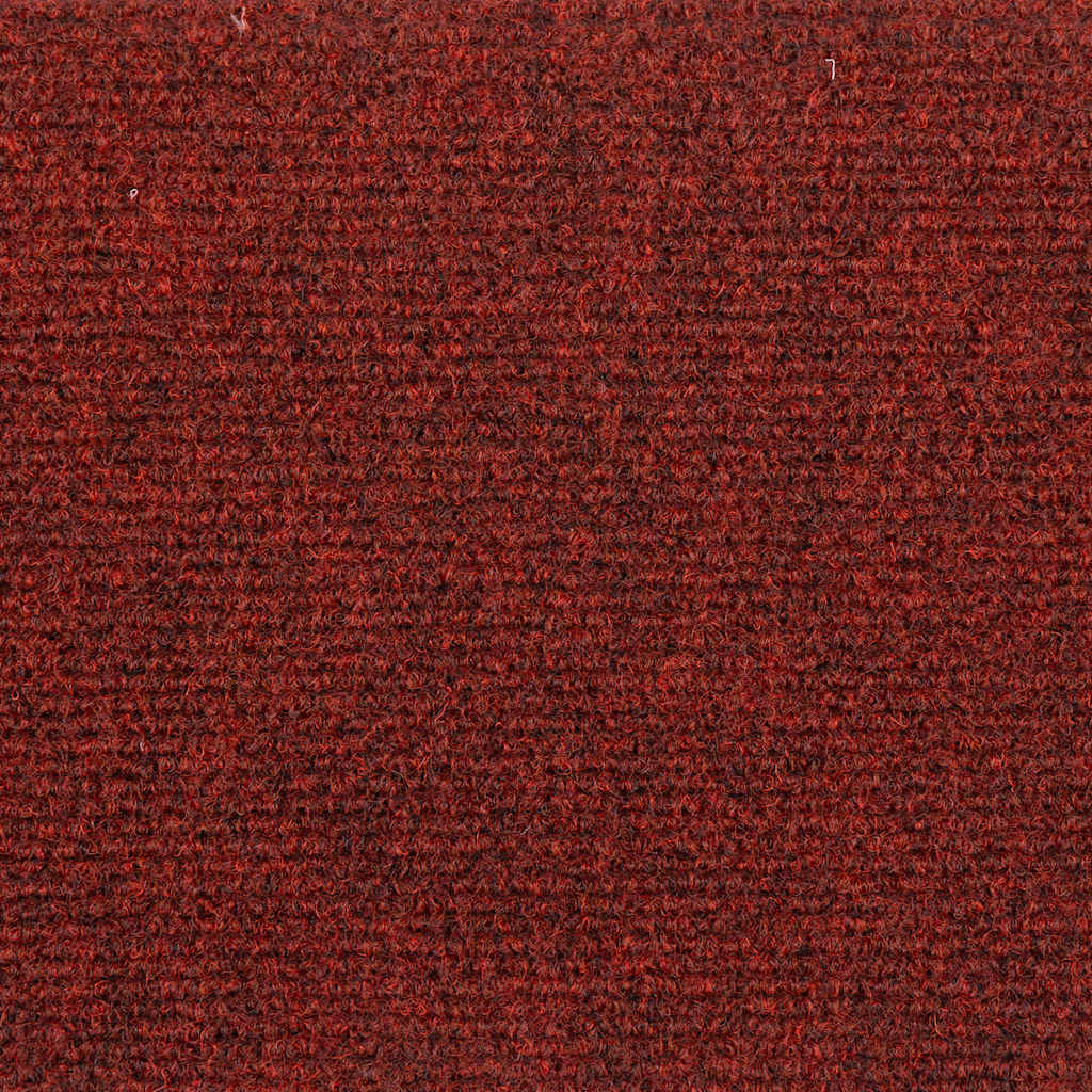Prostirke za stepenice, samoljepljive, 10 kom, 56x17x3 cm, bordo crvene, poluokrugle