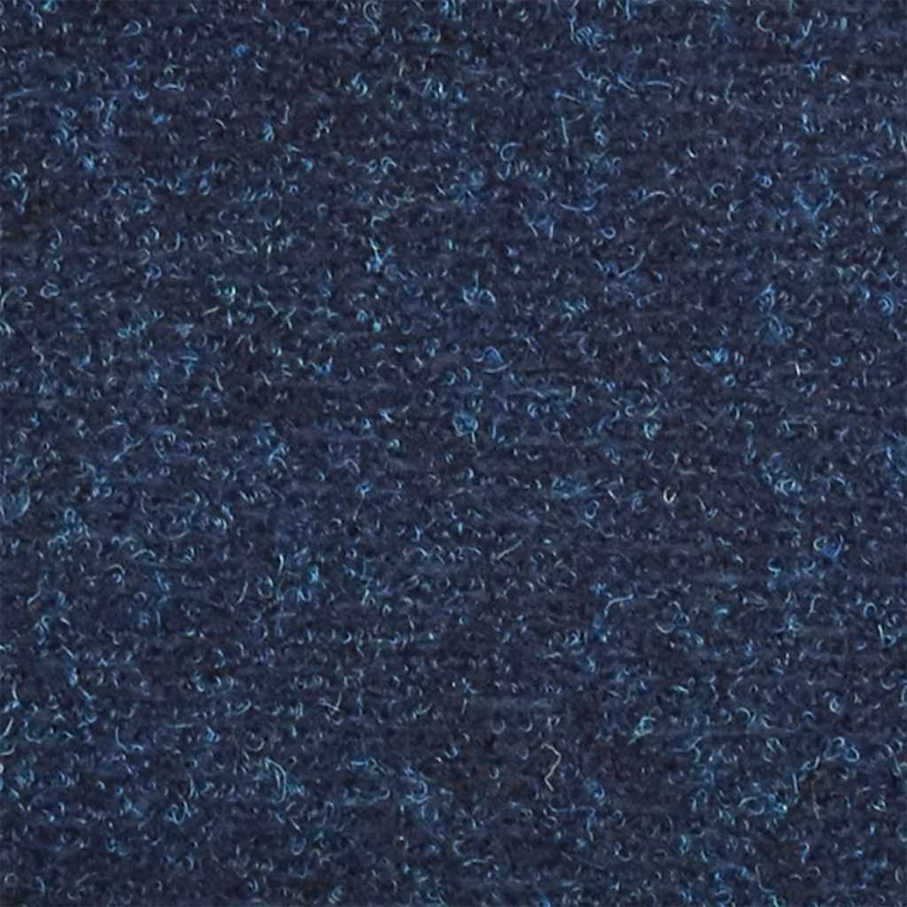Prostirke za stepenice, samoljepljive, 10 kom. 65x21x4 cm, tamnoplave, poluokrugle, velike
