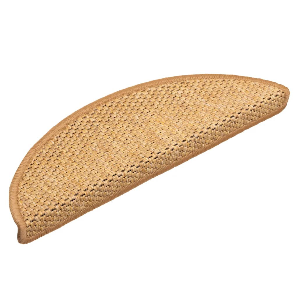 Samoljepljivi otirači za stube 15 kom 56x17x3 cm boja sisala