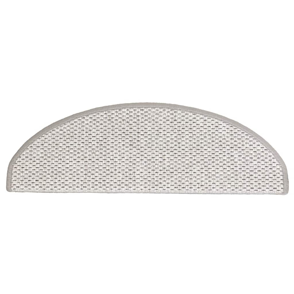 Samoljepljivi otirači za stube 15 kom 65x21x4 cm boja platine