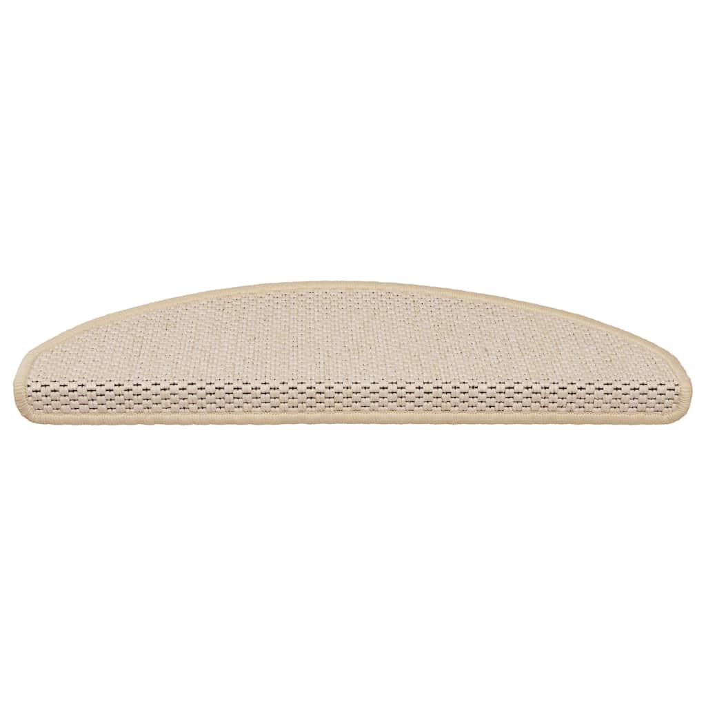Samoljepljivi otirači za stepenice 15 kom 65 x 21 x 4 cm berber