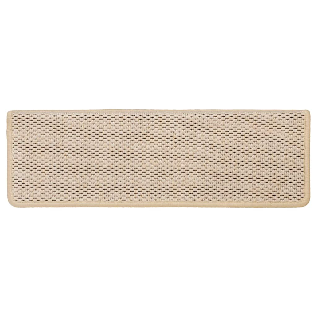Samoljepljivi otirači za stepenice 15 kom 65x21x4 cm Berber
