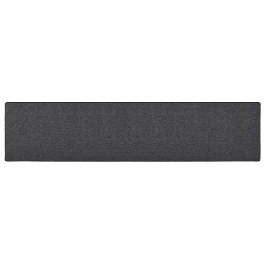 Dugi tepih antracit 50 x 250 cm