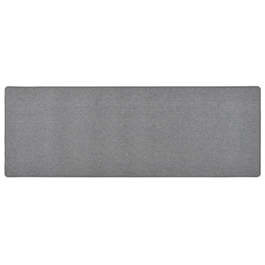 Dugi tepih tamnosivi 80 x 250 cm